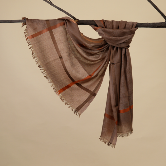 The Classic Wool Silk Stole