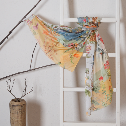 bamboo modal stole, luxury stole, eco-friendly scarf
soft bamboo stole, lightweight scarf, breathable stole, sustainable fashion, elegant accessories
