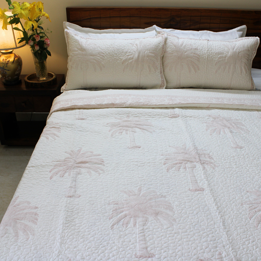 Cotton, handblock printed, artisanal craftsmanship, luxurious comfort, lightweight