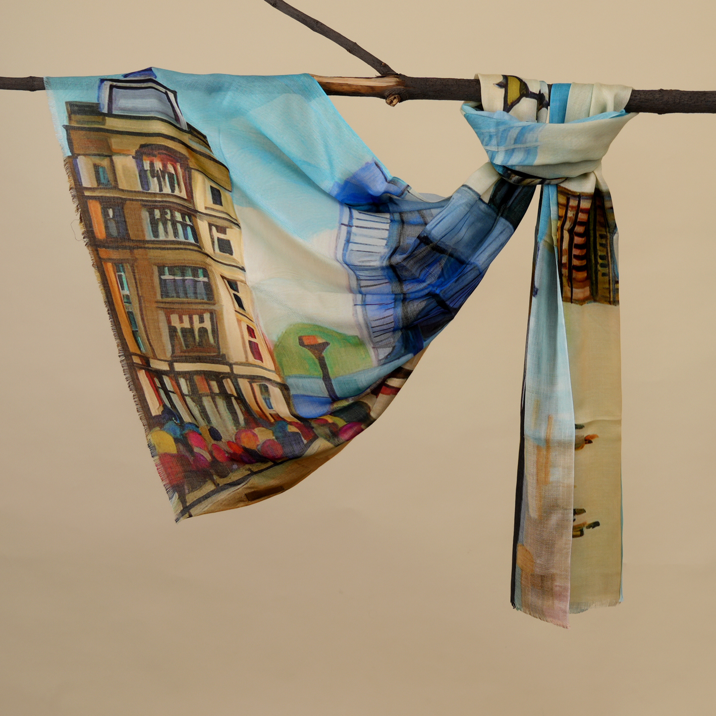 Urban Canvas-Bamboo Modal Stole