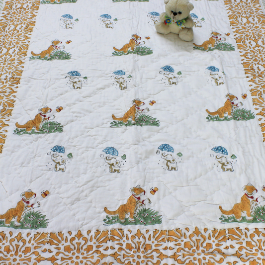 Anand Bagh- Baby Cotton Quilt
