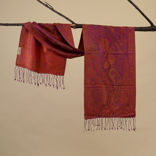 The Classic Paisley-Silk Scarf