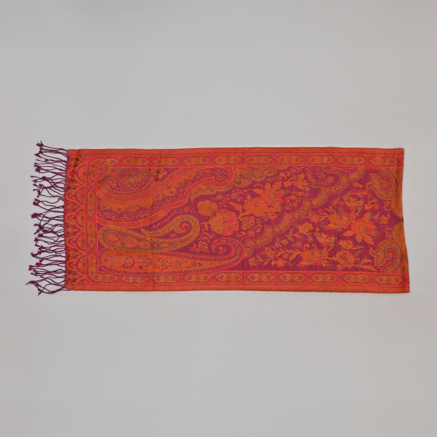 The Classic Paisley-Silk Scarf