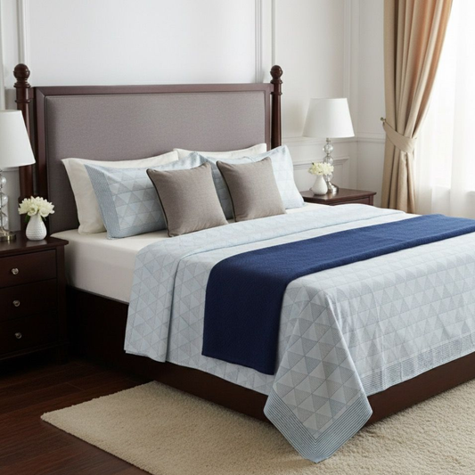 Ethnic Soul Handblock Bedsheet