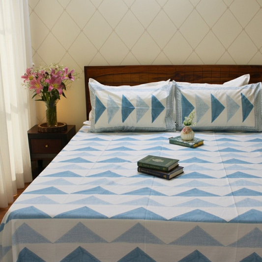 Ethnic Soul Handblock Bedsheet