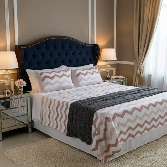 Ethnic Soul Handblock Bedsheet