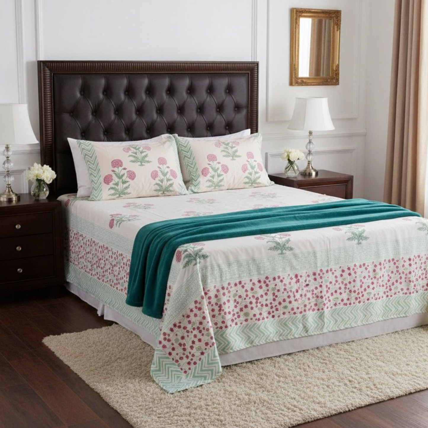 Colours Of The Garden: Bedsheet