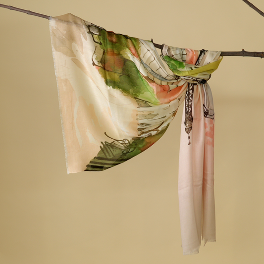 City Of Light Bamboo Modal Stole