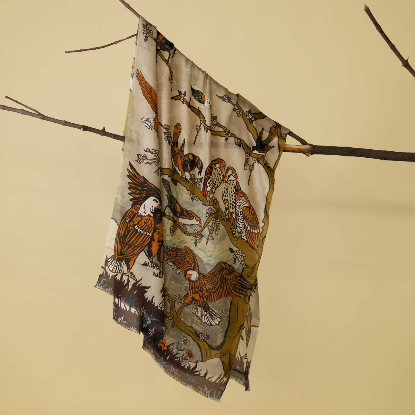 The Wild Roost Bamboo Modal Stole