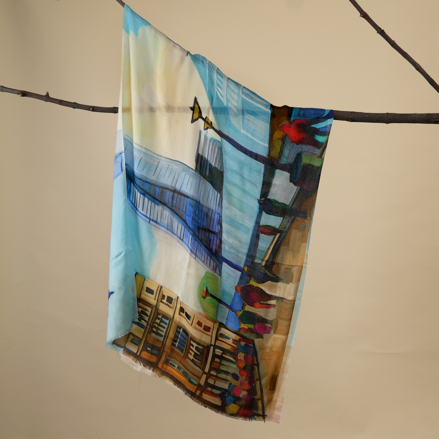 Urban Canvas-Bamboo Modal Stole