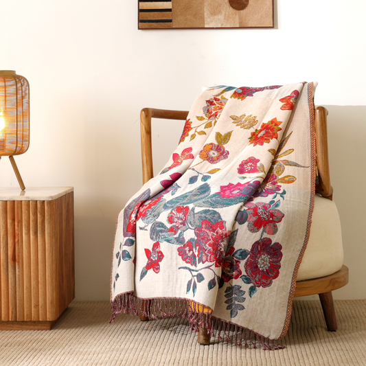 The Modern Garden Throw